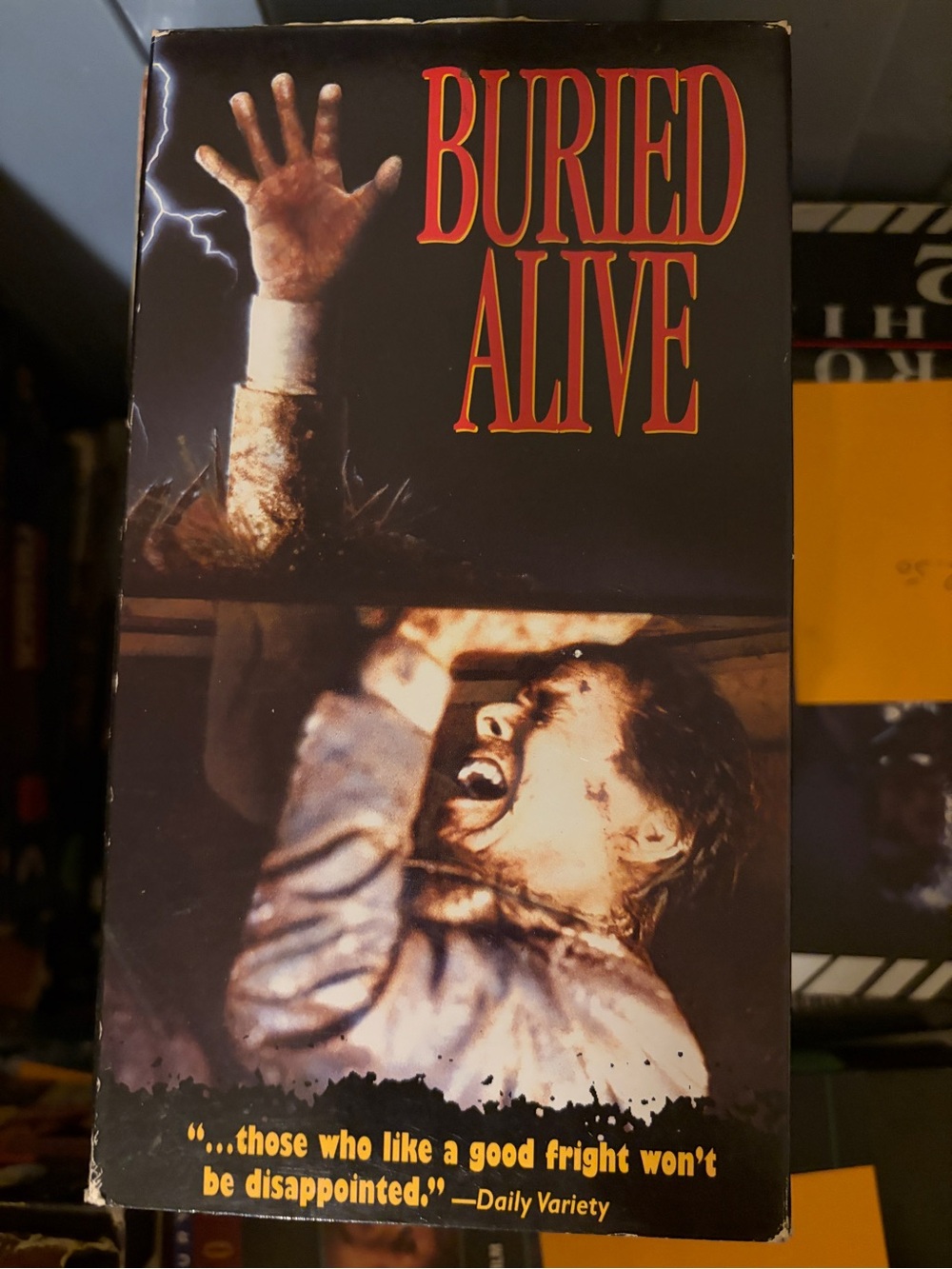 Buried Alive VHS Horror